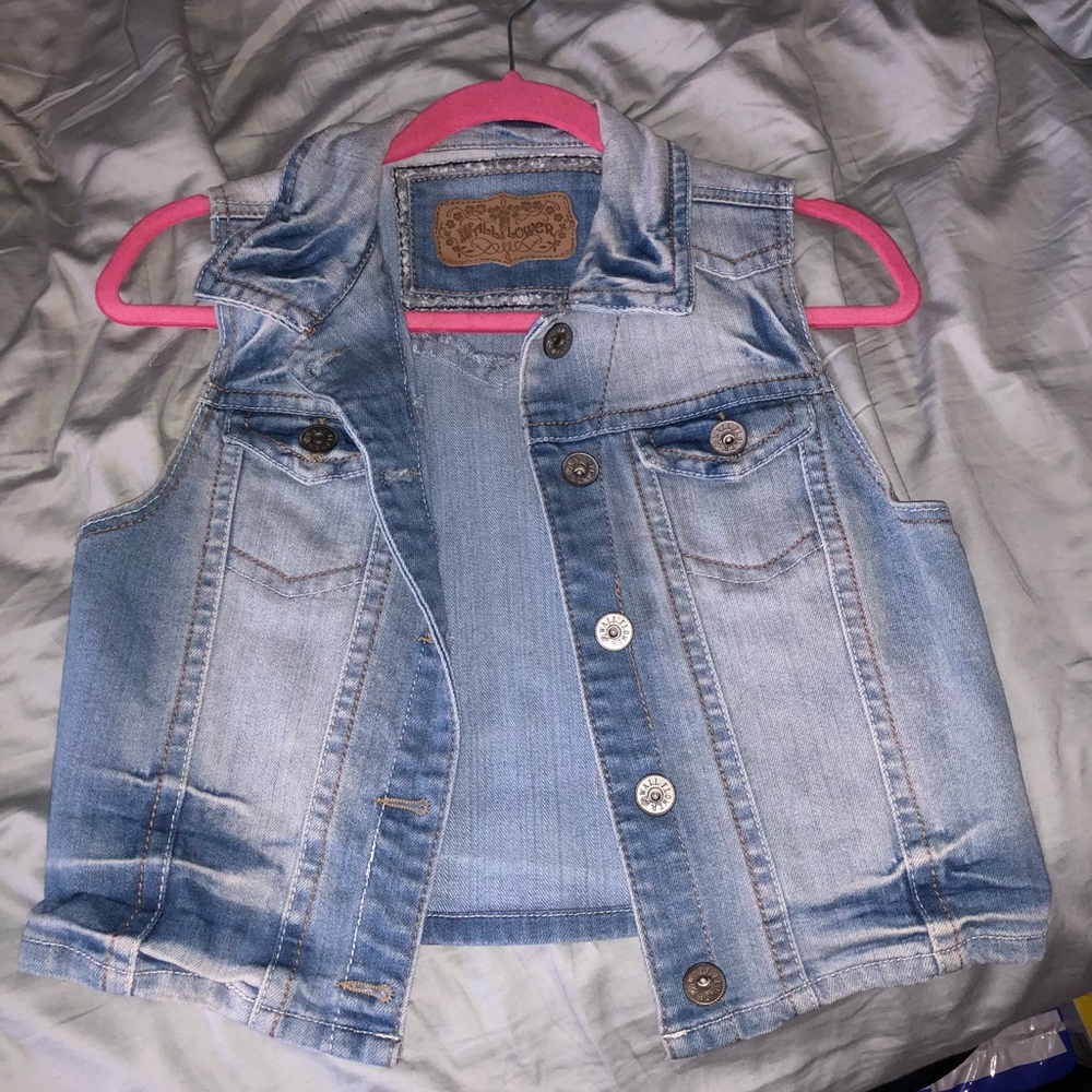 Denim vest